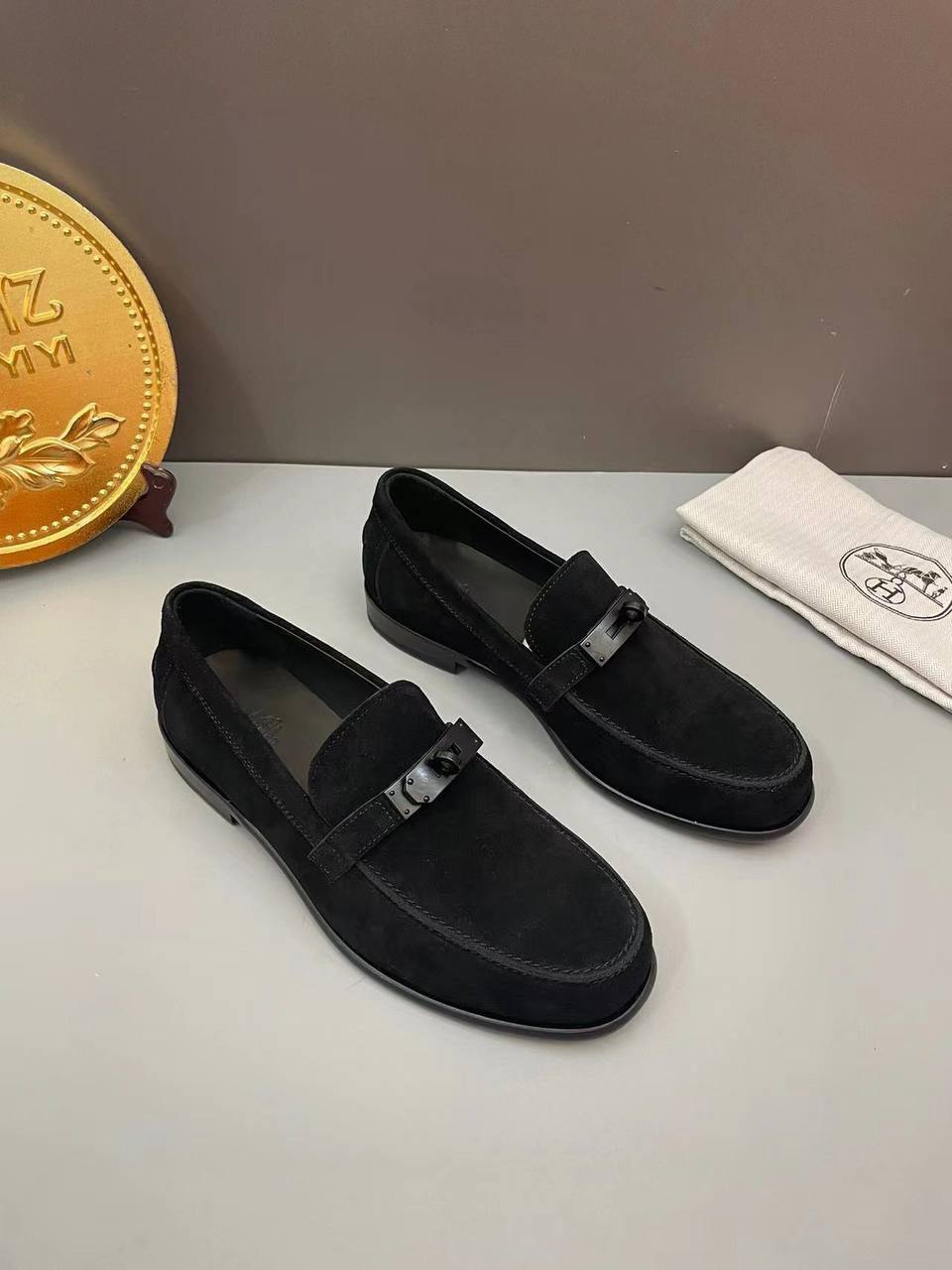 Лимитированные лоферы Hermes BP-31333 Лимитированные лоферы Hermes BP-31333