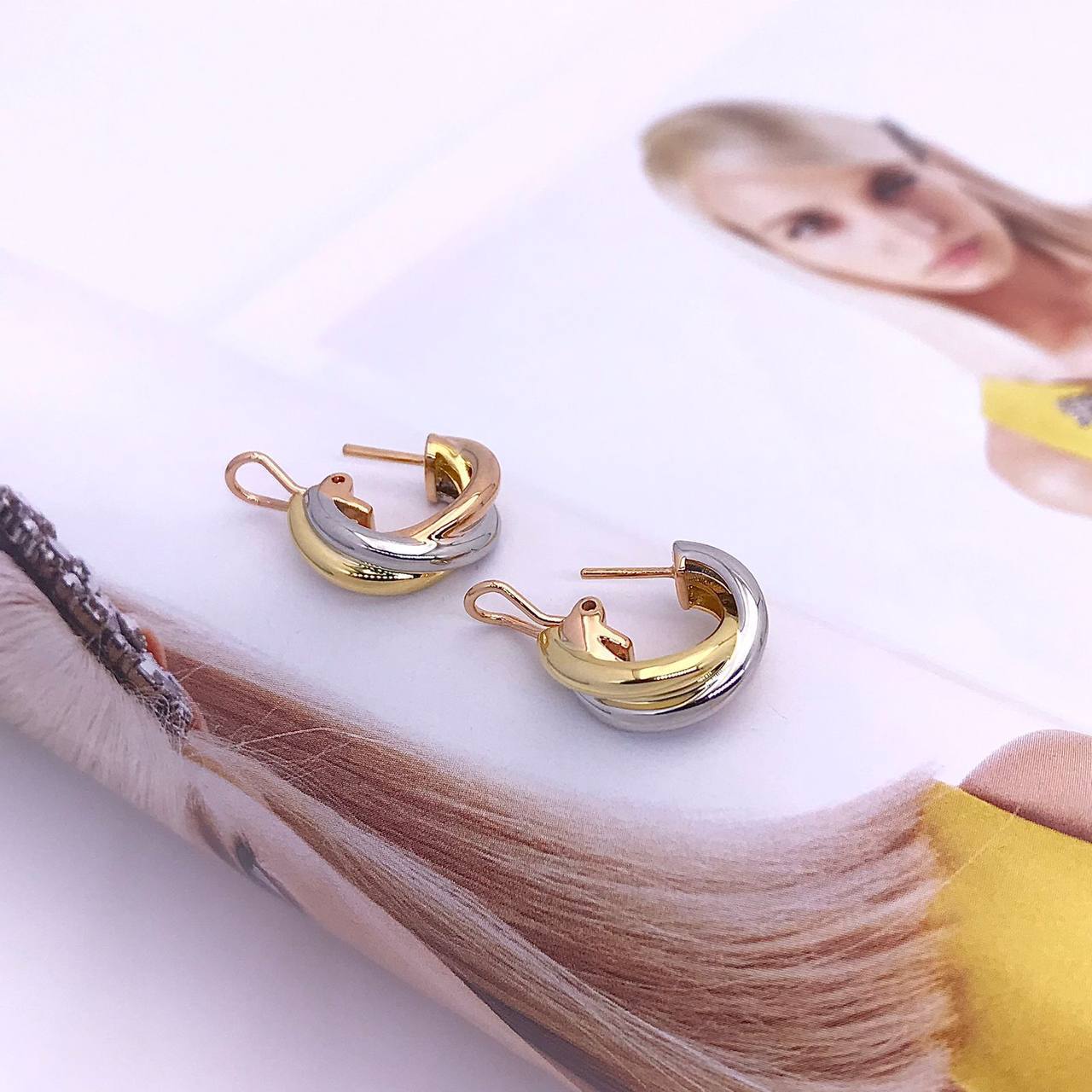 Серьги Cartier BP-25852, повседневные Серьги Cartier BP-25852, повседневные