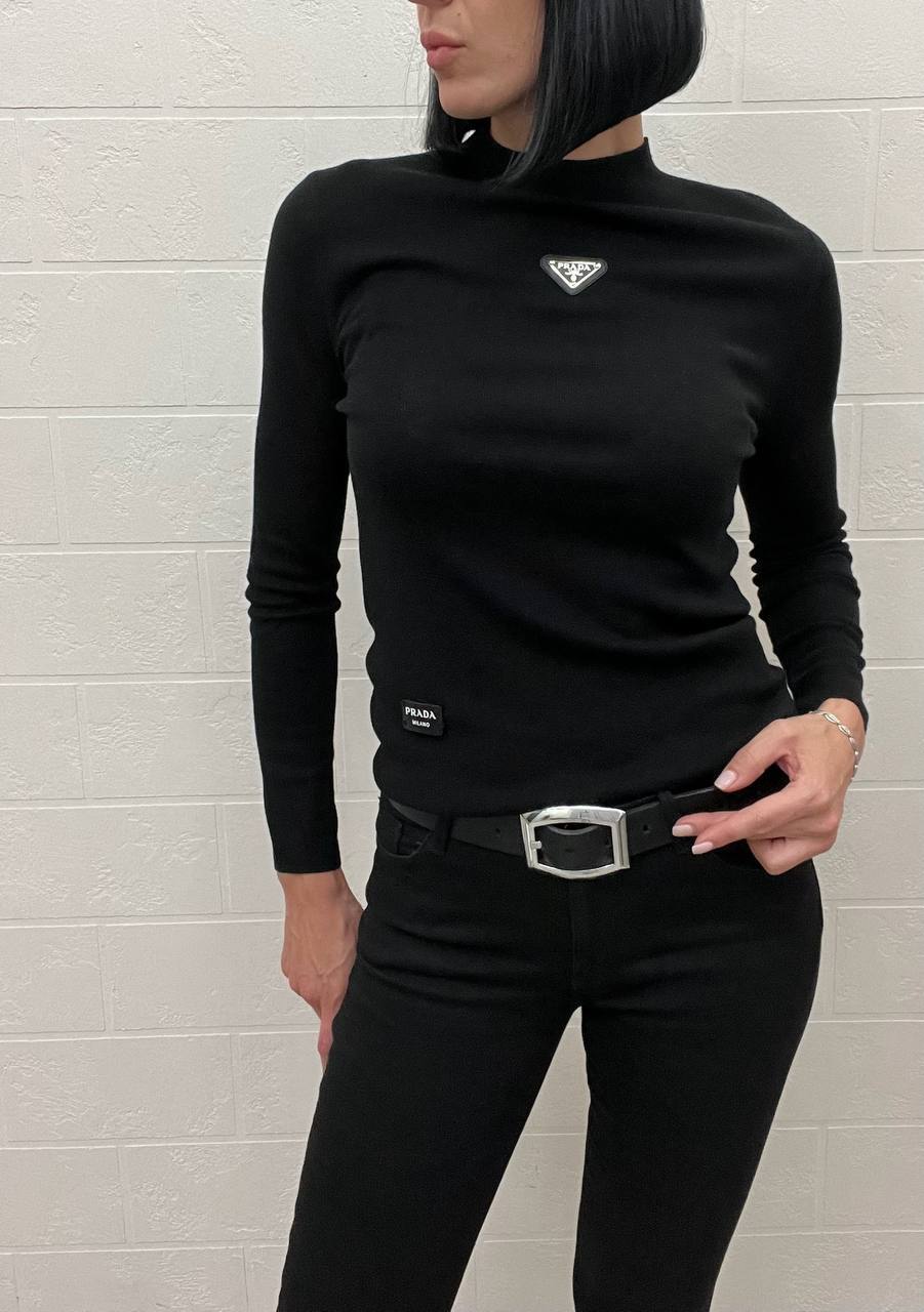 Лонгслив Prada трендовый BP-53081 Лонгслив Prada трендовый BP-53081