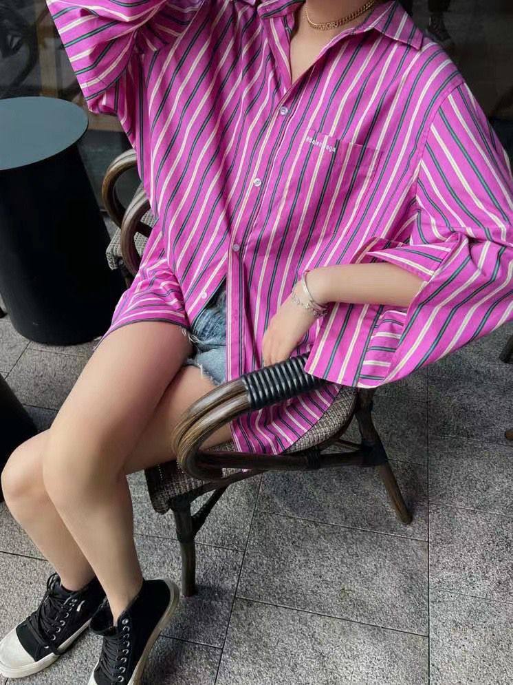 Коллекционная рубашка Balenciaga BP-15954 Коллекционная рубашка Balenciaga BP-15954