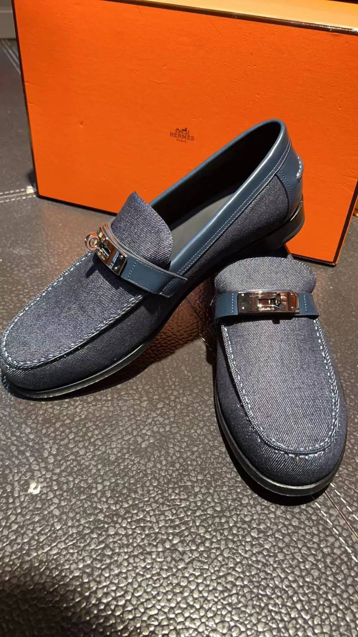 Лоферы мужские Hermes BP-36652 Лоферы мужские Hermes BP-36652