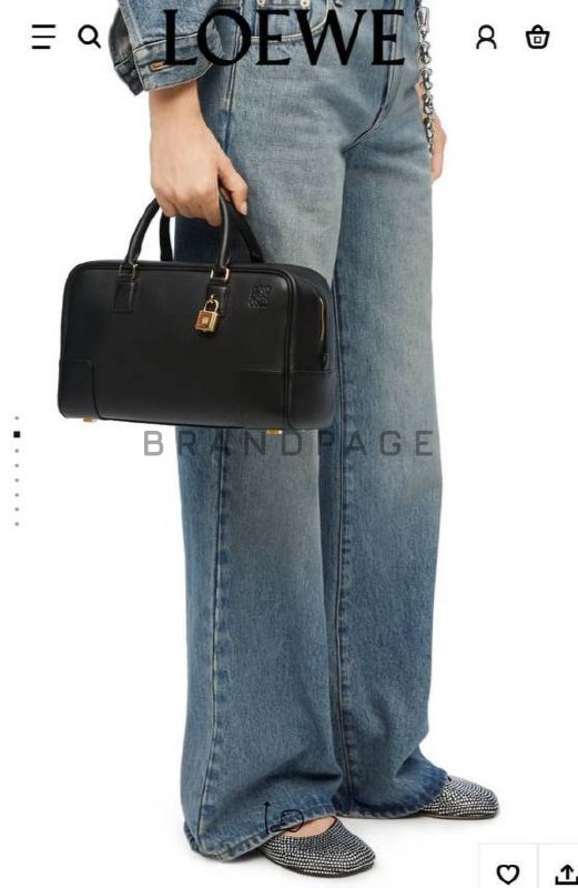 Сумка кожаная LOEWE AMAZONA 28 BPLUX12572 Сумка кожаная LOEWE AMAZONA 28 BPLUX12572