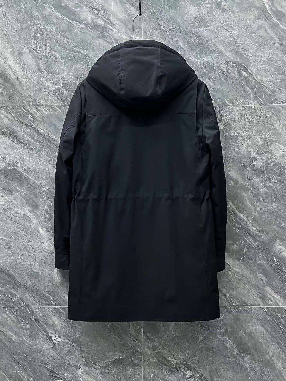 Черное утепленное пальто Burberry BP-23903 Черное утепленное пальто Burberry BP-23903