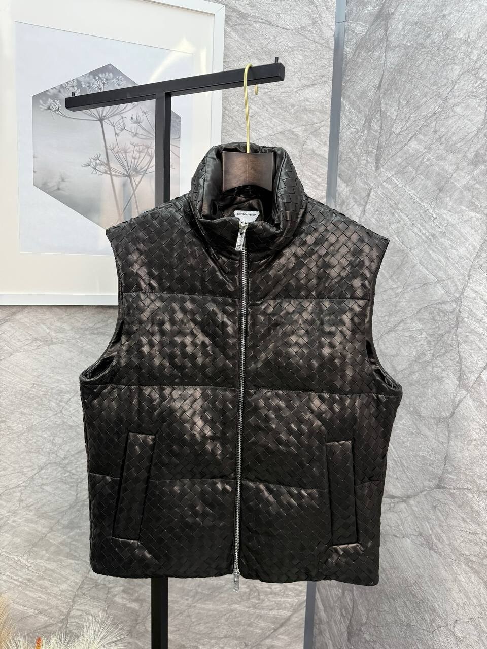 Куртка из телячьей кожи Bottega Veneta BPLUX5508 Куртка из телячьей кожи Bottega Veneta BPLUX5508