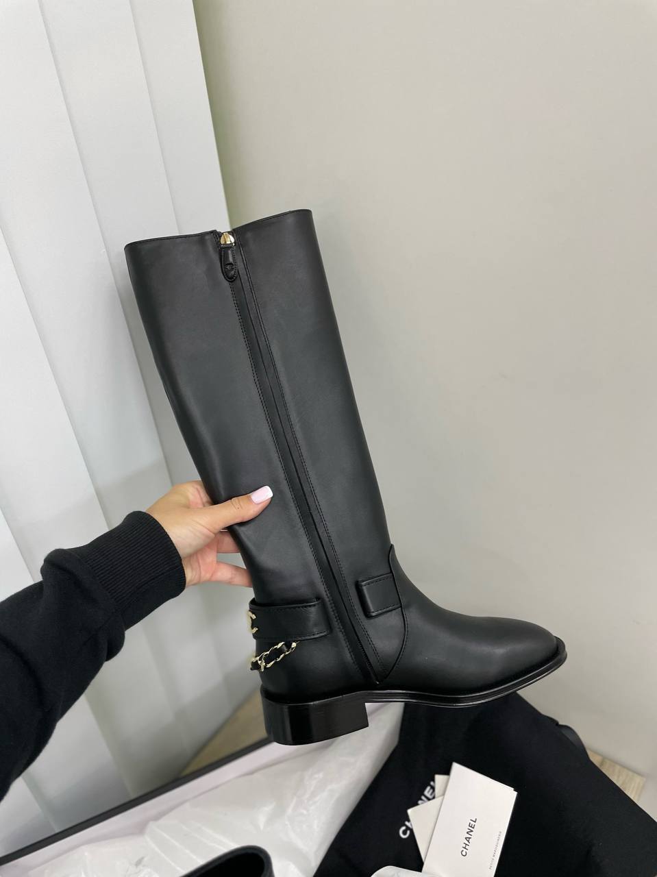 Дизайнерские сапоги Chanel BP-21353 Дизайнерские сапоги Chanel BP-21353