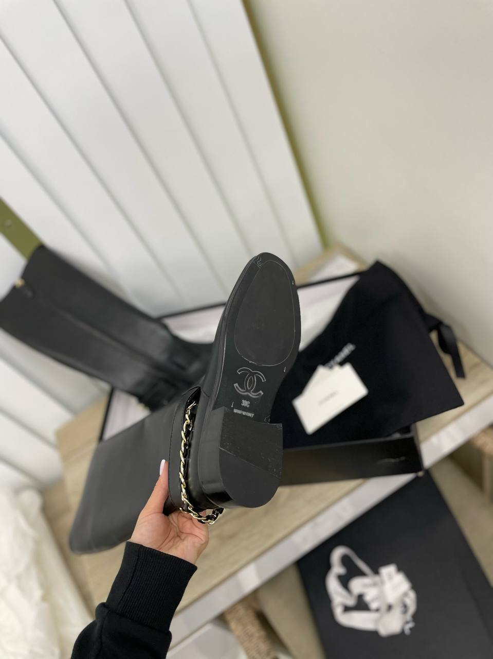 Дизайнерские сапоги Chanel BP-21353 Дизайнерские сапоги Chanel BP-21353