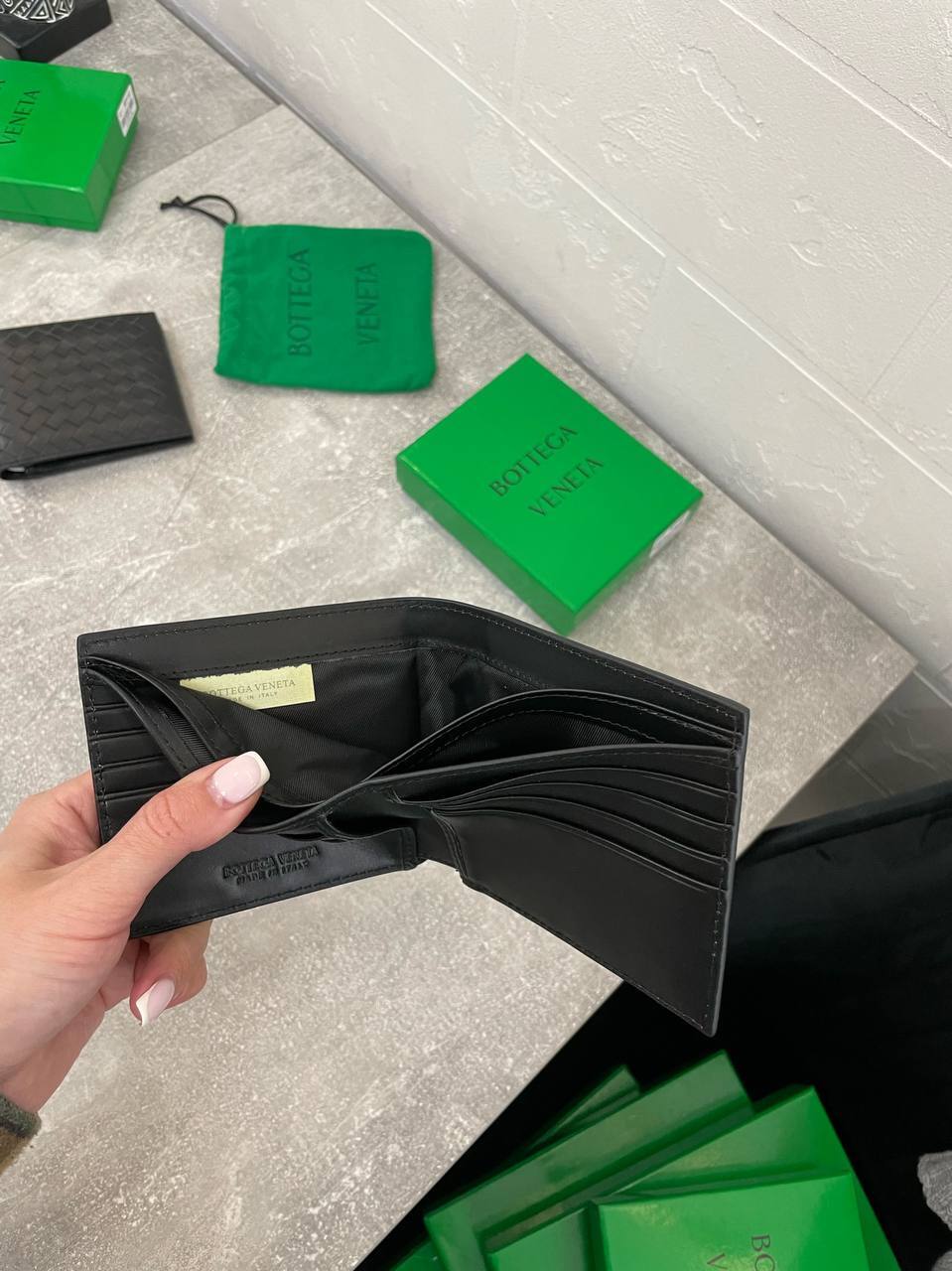 Портмоне премиальное Bottega Veneta BP-46506 Портмоне премиальное Bottega Veneta BP-46506