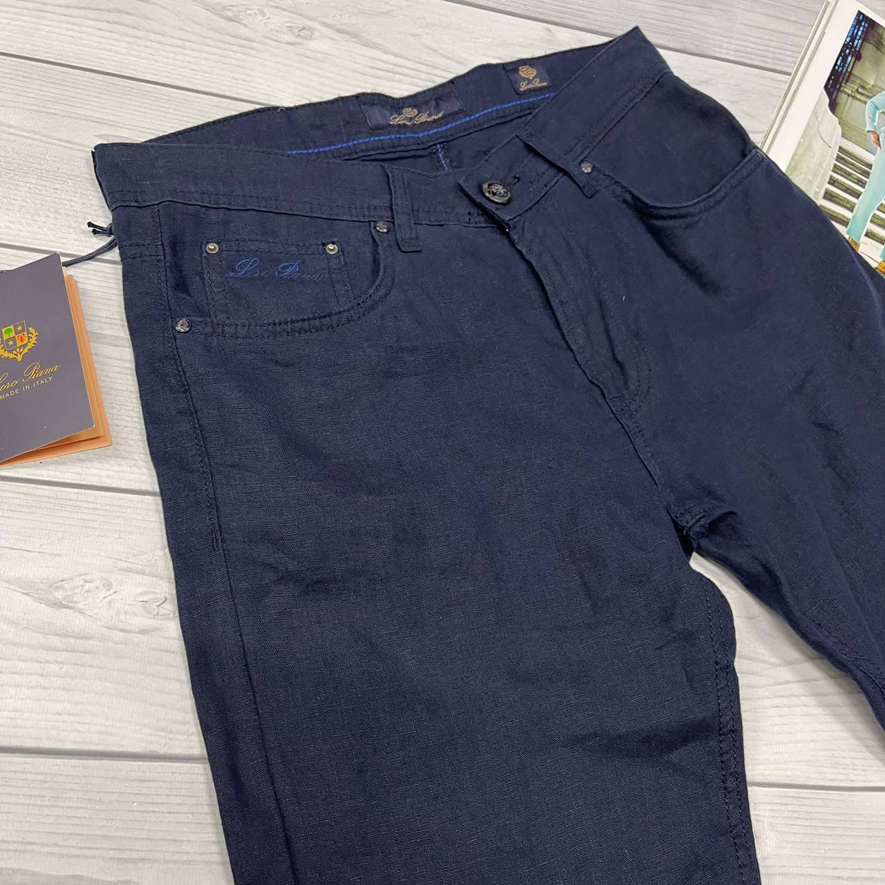 Брюки стильные Loro Piana BP-15856 Брюки стильные Loro Piana BP-15856