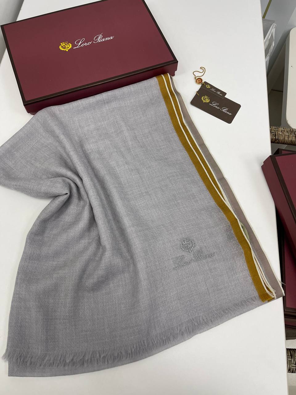 Палантин люкс Loro Piana BP-21860 Палантин люкс Loro Piana BP-21860