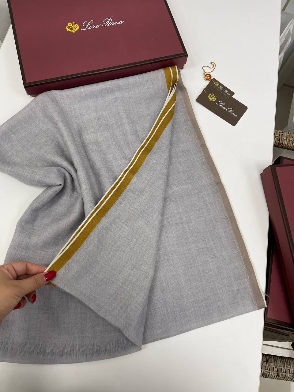 Палантин люкс Loro Piana BP-21860 Палантин люкс Loro Piana BP-21860