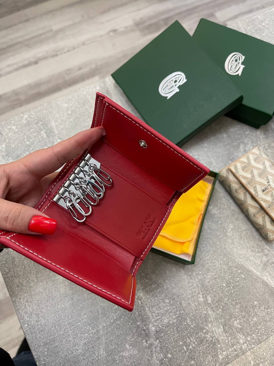 Ключница Goyard BP-46428 Ключница Goyard BP-46428