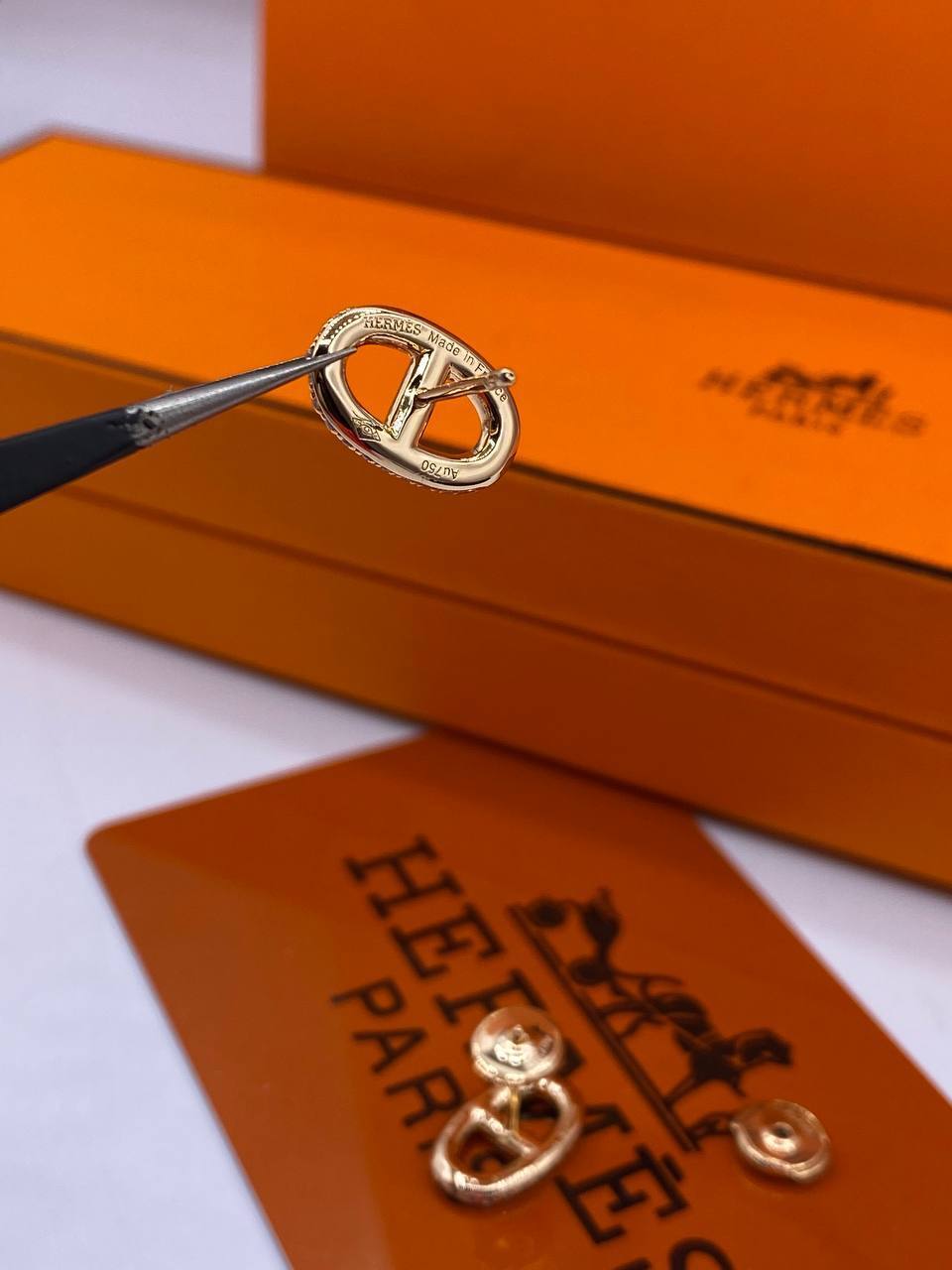 Элитные серьги Hermes BP-29076 Элитные серьги Hermes BP-29076