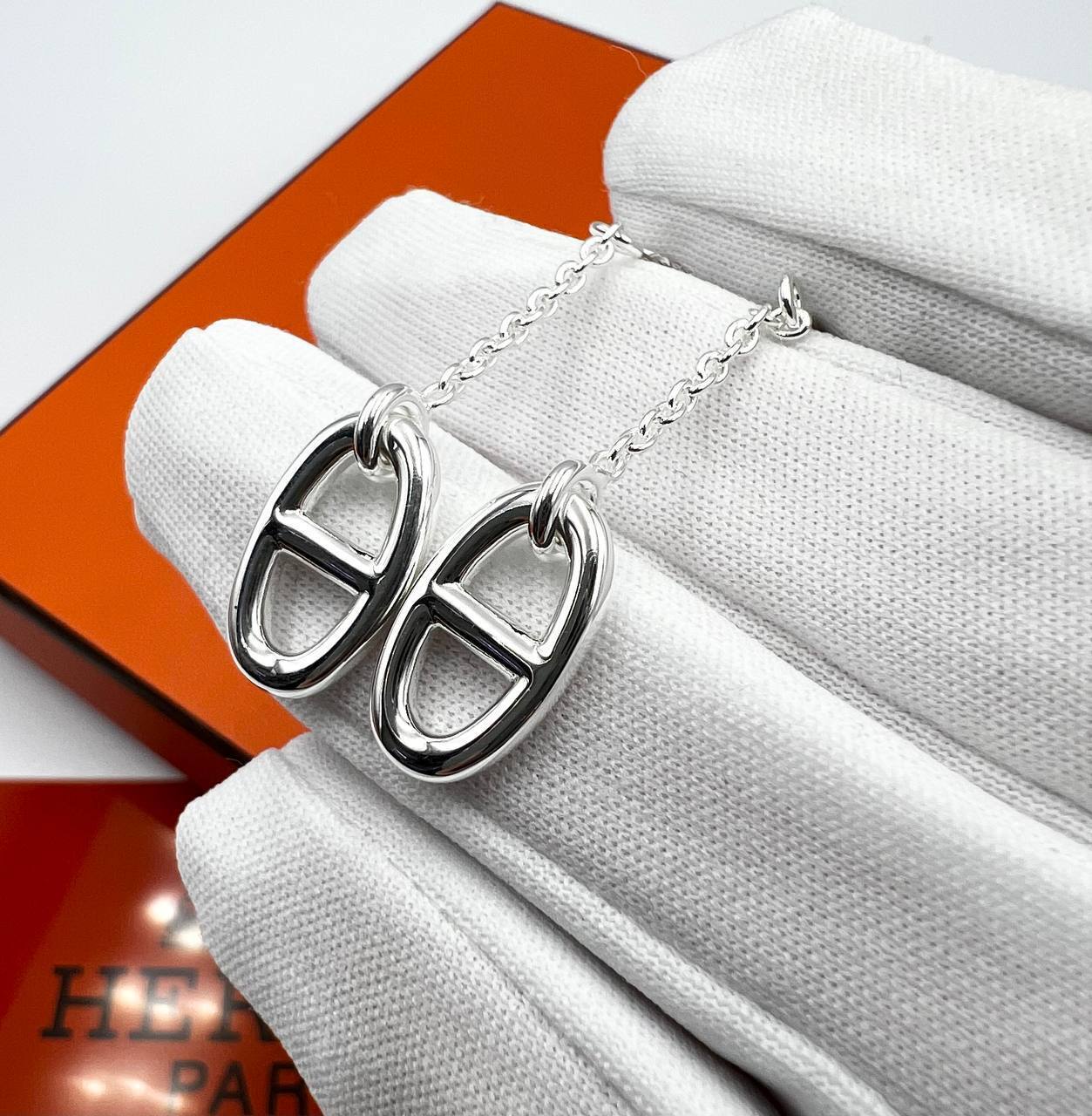 Премиум серьги Hermes BP-49486 Премиум серьги Hermes BP-49486