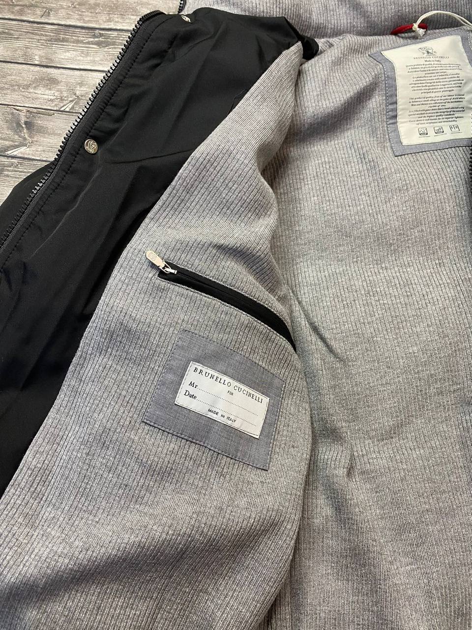 Удлиненный черный пуховик BC BP-22520 Удлиненный черный пуховик BC BP-22520