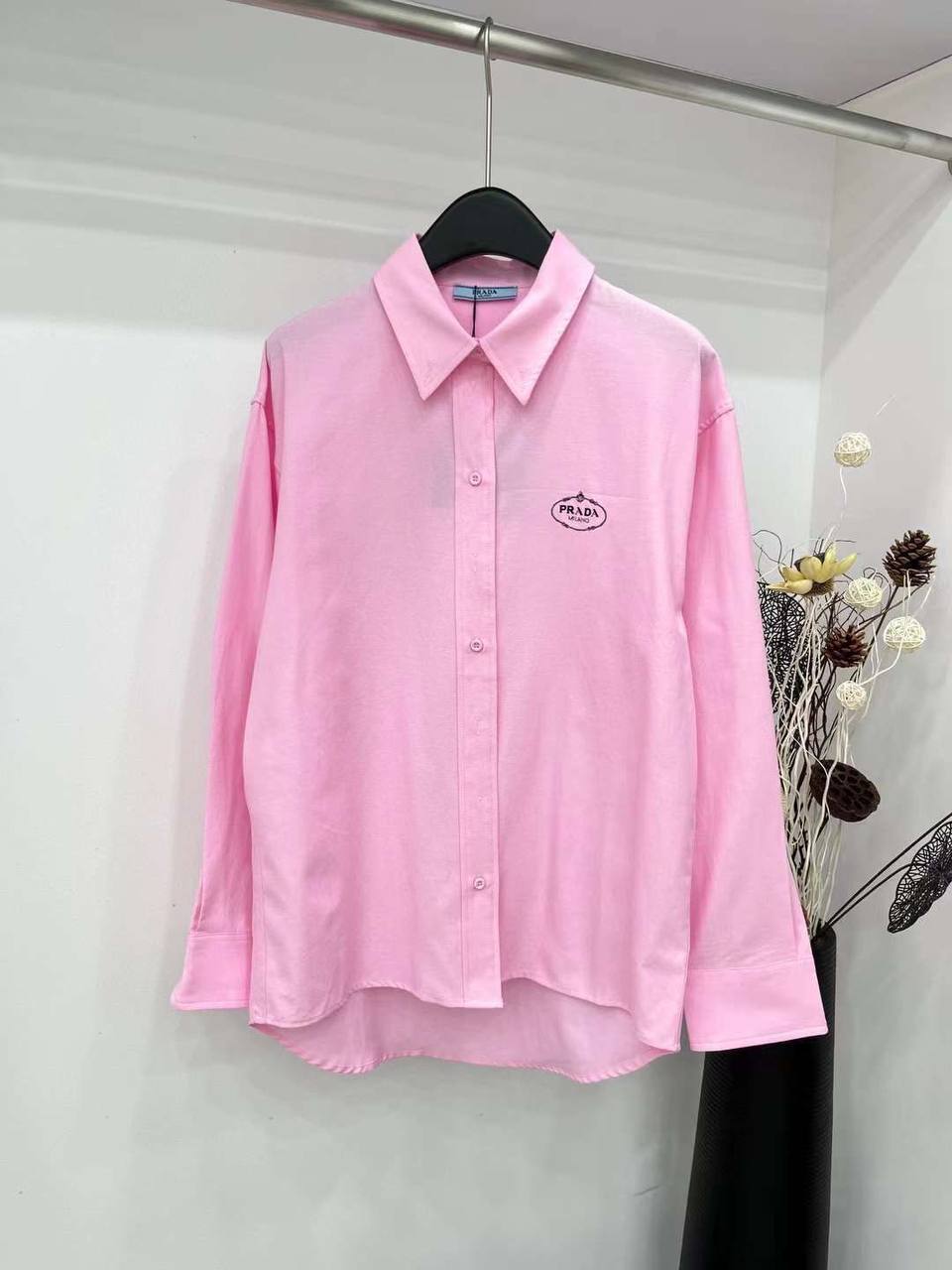 Премиум рубашка Prada BP-48995 Премиум рубашка Prada BP-48995