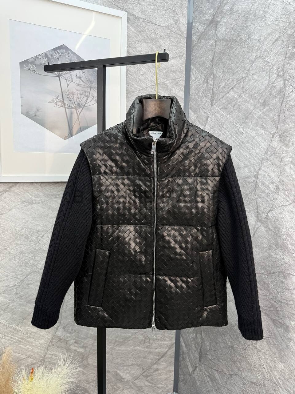Куртка из телячьей кожи Bottega Veneta BPLUX5508 Куртка из телячьей кожи Bottega Veneta BPLUX5508