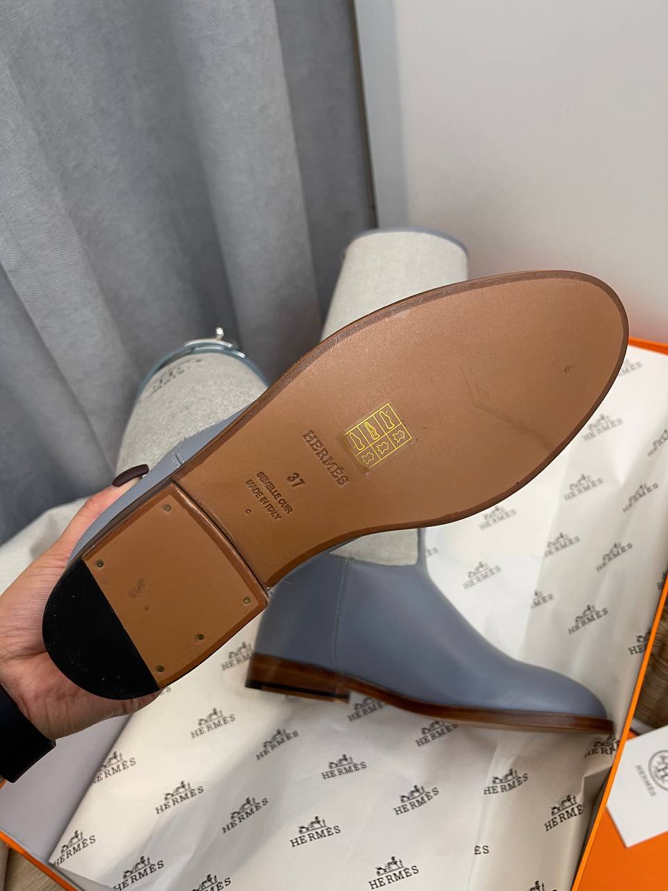 Повседневные сапоги Hermes BP-41688 Повседневные сапоги Hermes BP-41688