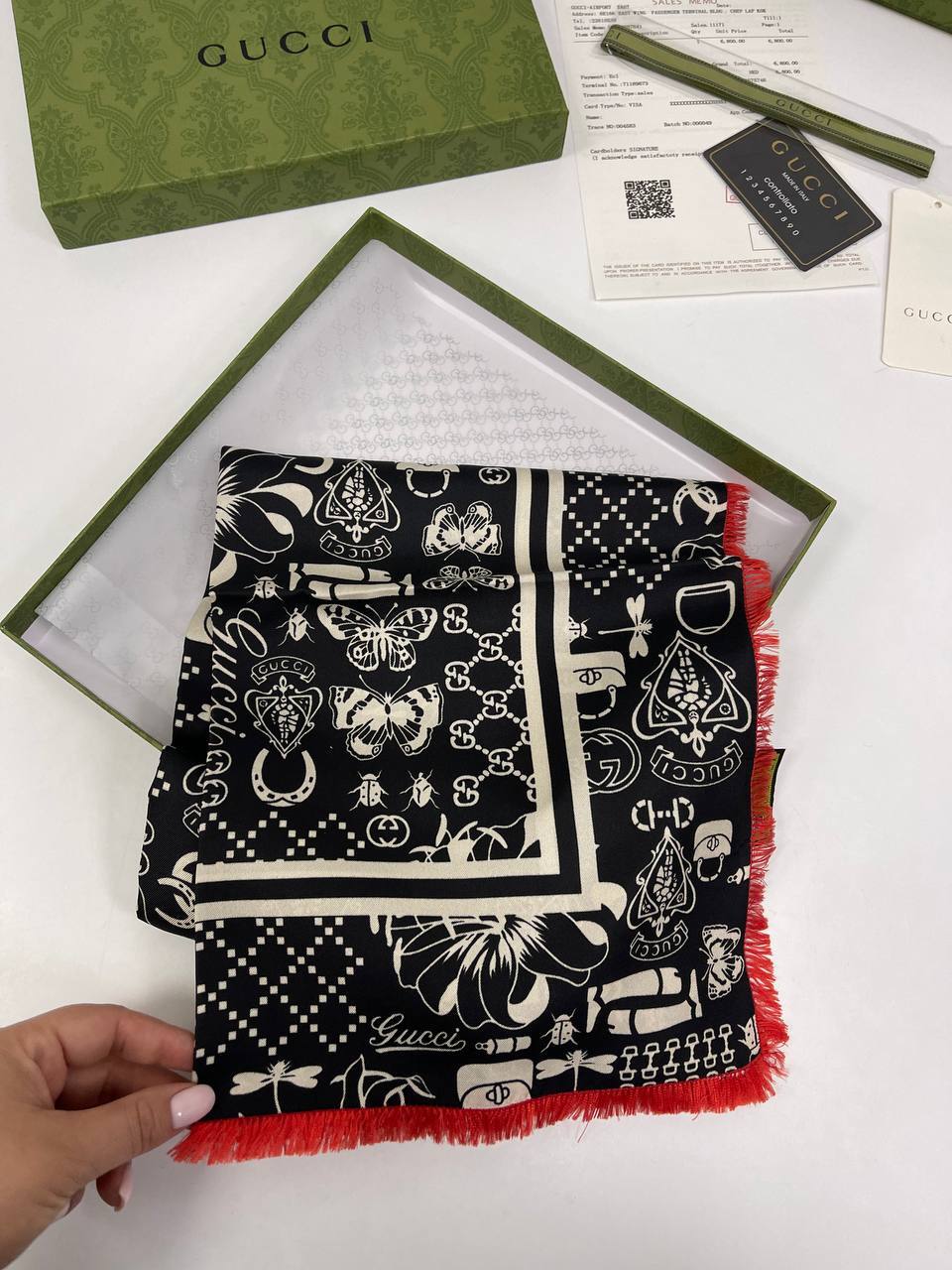 Gucci платок люксовый BP-27655 Gucci платок люксовый BP-27655