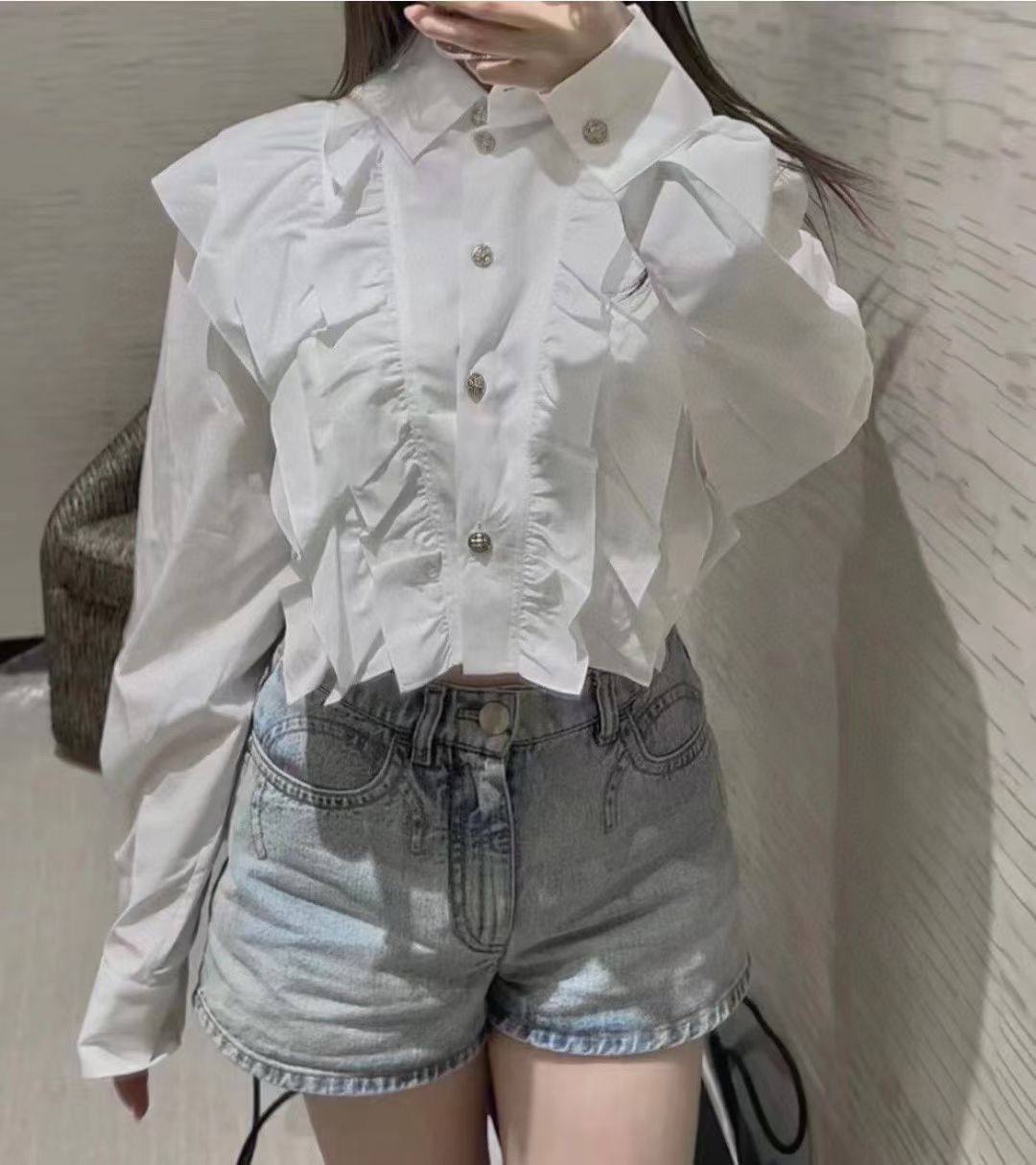 Трендовая рубашка Chanel BP-16109 Трендовая рубашка Chanel BP-16109