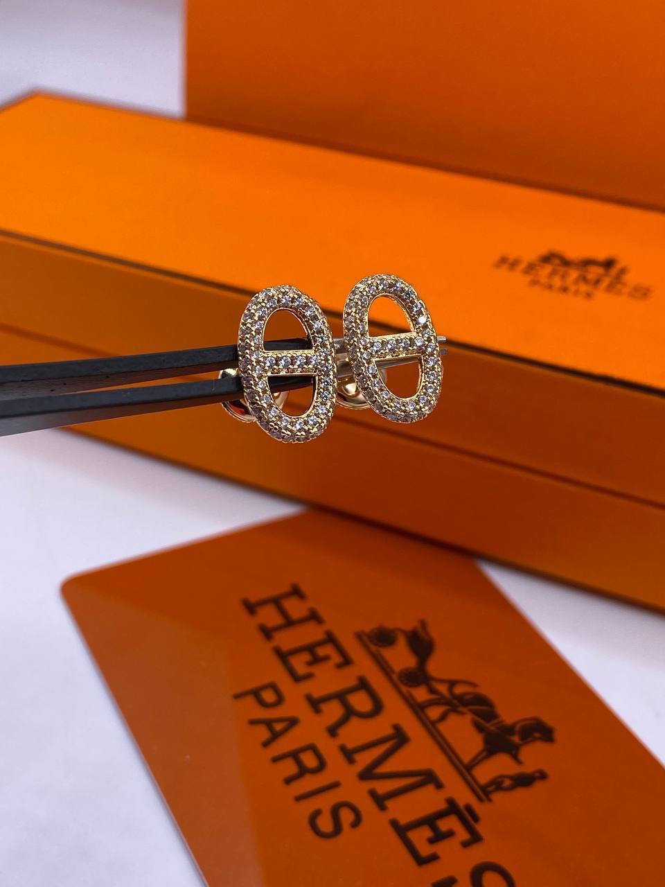 Элитные серьги Hermes BP-29076 Элитные серьги Hermes BP-29076