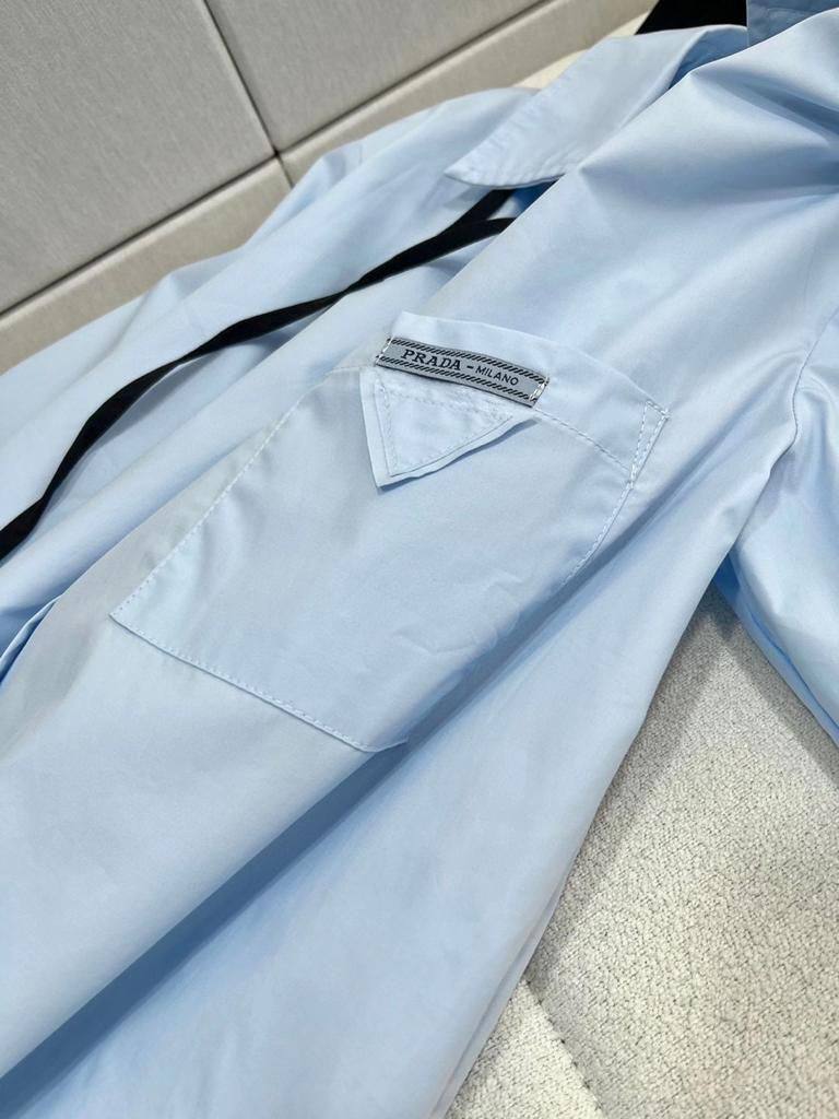 Премиум рубашка Prada BP-18871 Премиум рубашка Prada BP-18871