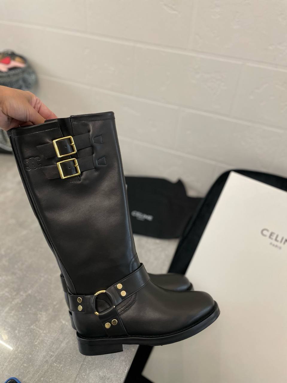 Трендовые сапоги Celine BP-40958 Трендовые сапоги Celine BP-40958