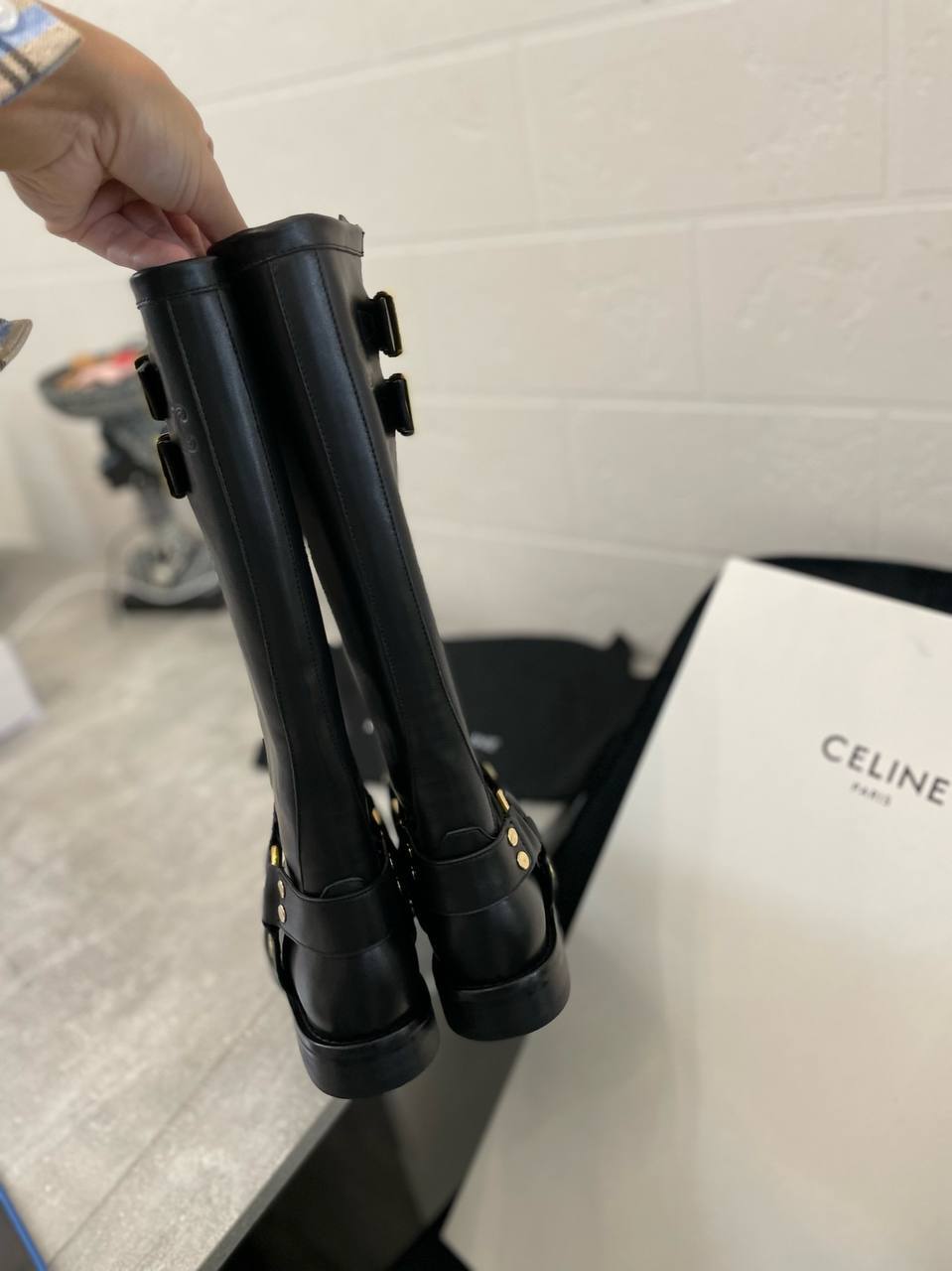 Трендовые сапоги Celine BP-40958 Трендовые сапоги Celine BP-40958