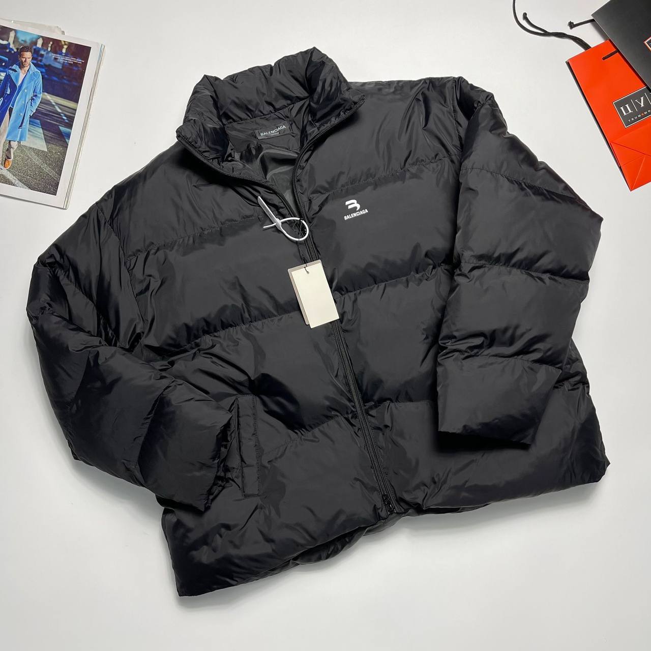 Пуховик стильный Balenciaga BP-43399 Пуховик стильный Balenciaga BP-43399