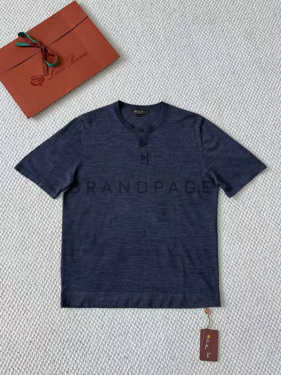 Футболка из шелка, кашемира и льна Loro Piana BPLUX12331 Футболка из шелка, кашемира и льна Loro Piana BPLUX12331