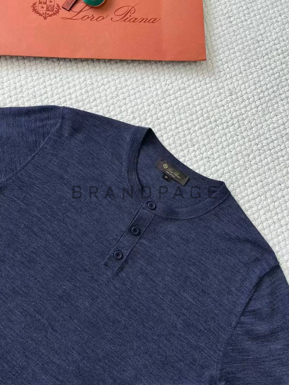 Футболка из шелка, кашемира и льна Loro Piana BPLUX12331 Футболка из шелка, кашемира и льна Loro Piana BPLUX12331