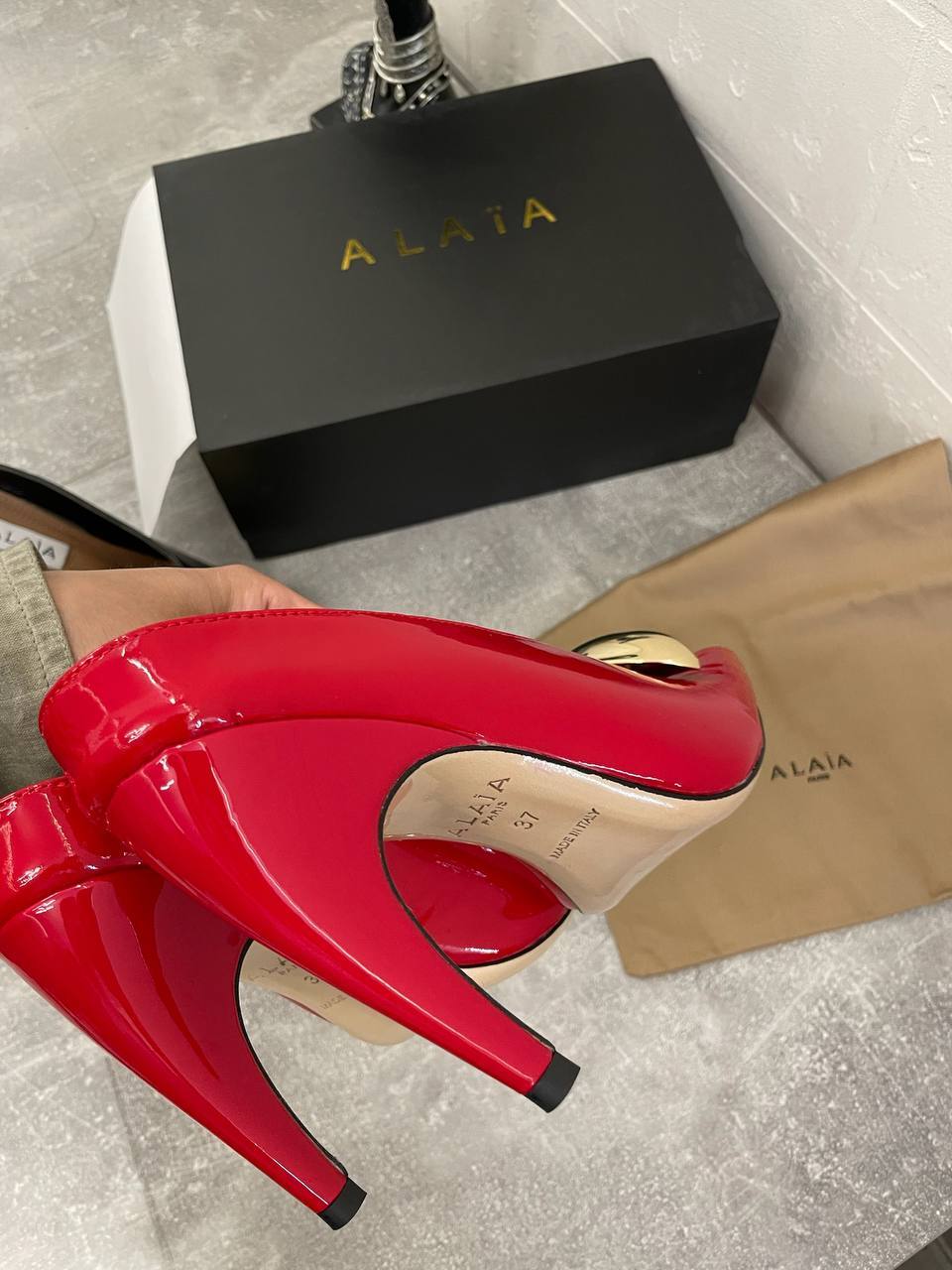 Коллекционные туфли Alaia BP-51991 Коллекционные туфли Alaia BP-51991