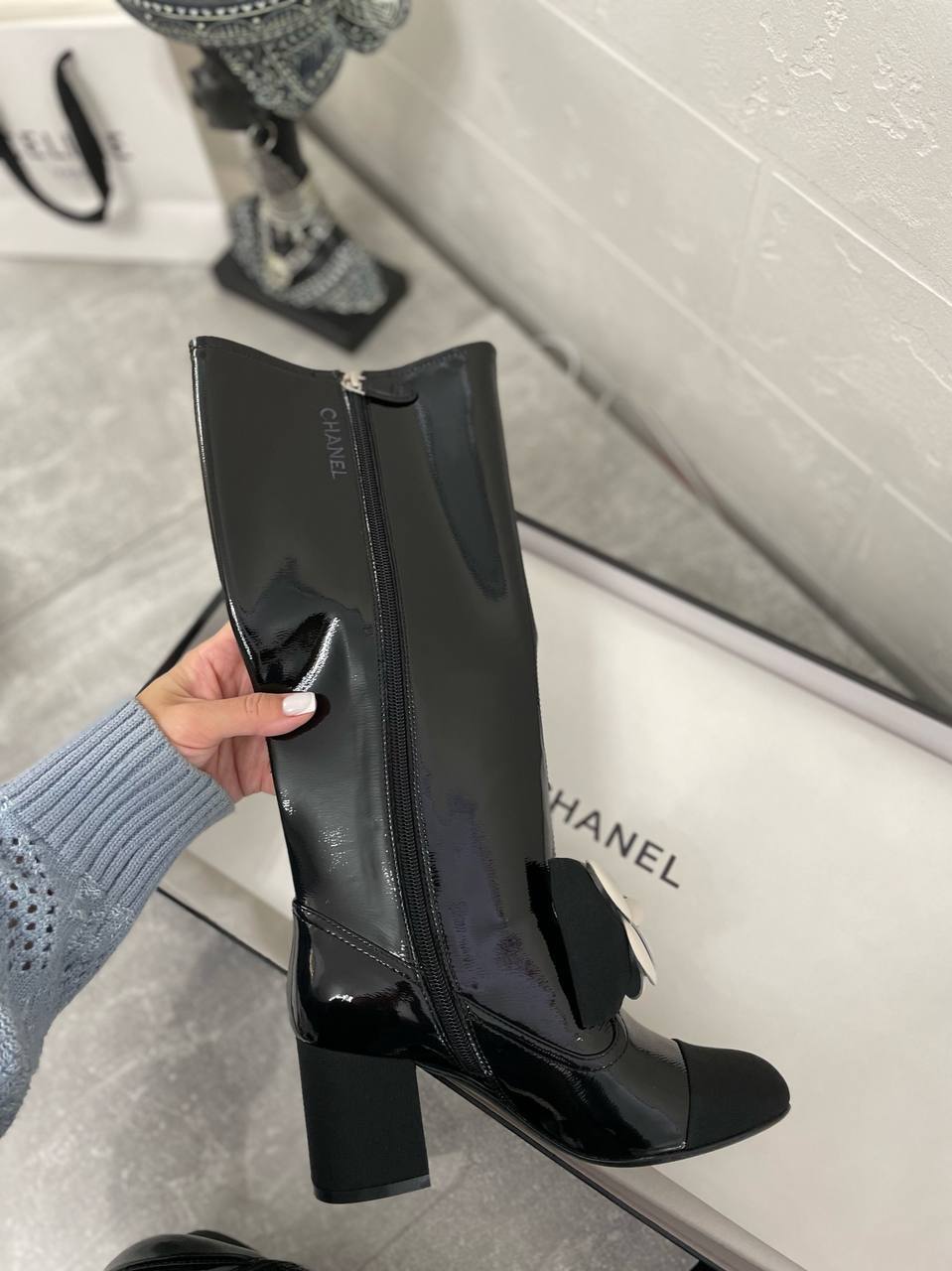 Коллекционные сапоги Chanel BP-41627 Коллекционные сапоги Chanel BP-41627