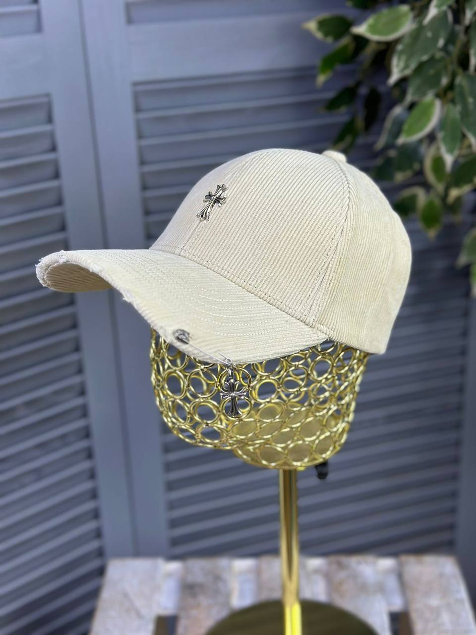 Эксклюзивная бейсболка Chrome hearts BP-40949 Эксклюзивная бейсболка Chrome hearts BP-40949