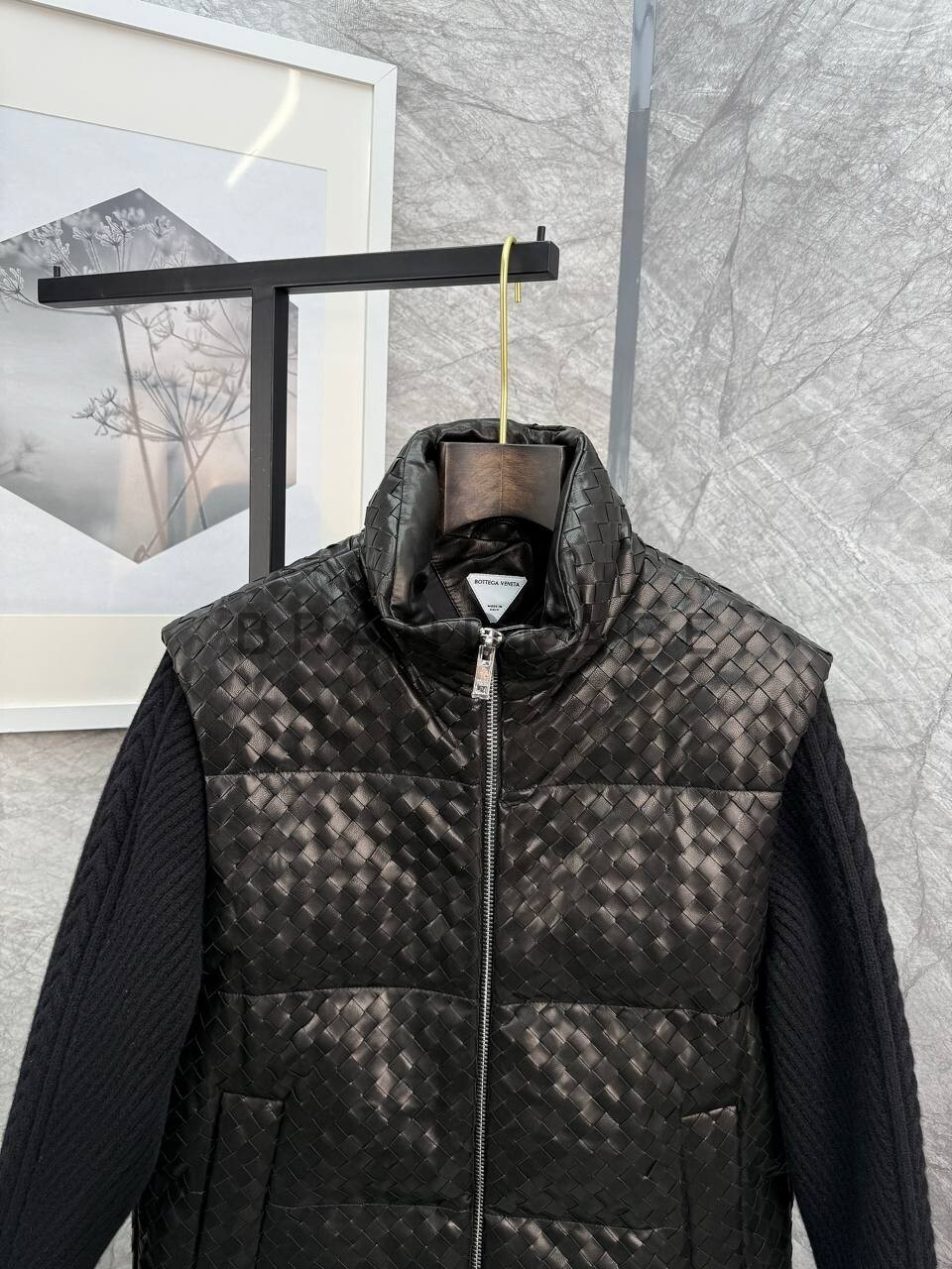 Куртка из телячьей кожи Bottega Veneta BPLUX5508 Куртка из телячьей кожи Bottega Veneta BPLUX5508
