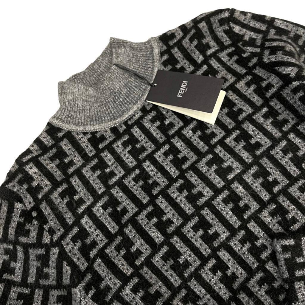 Женский костюм с узором FF кроше Fendi BP-23117 Женский костюм с узором FF кроше Fendi BP-23117