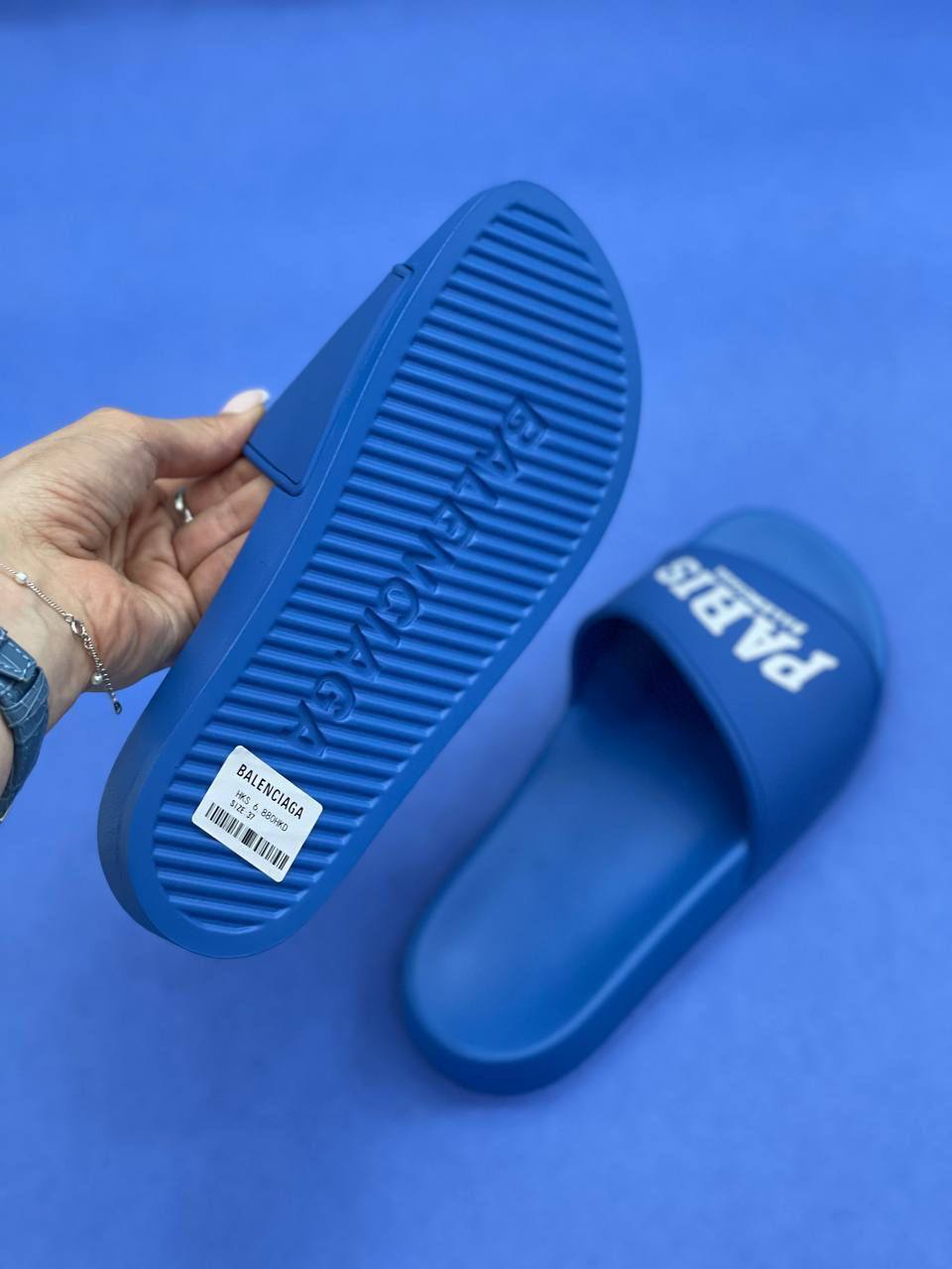 Дизайнерские шлёпанцы Balenciaga BP-15091 Дизайнерские шлёпанцы Balenciaga BP-15091