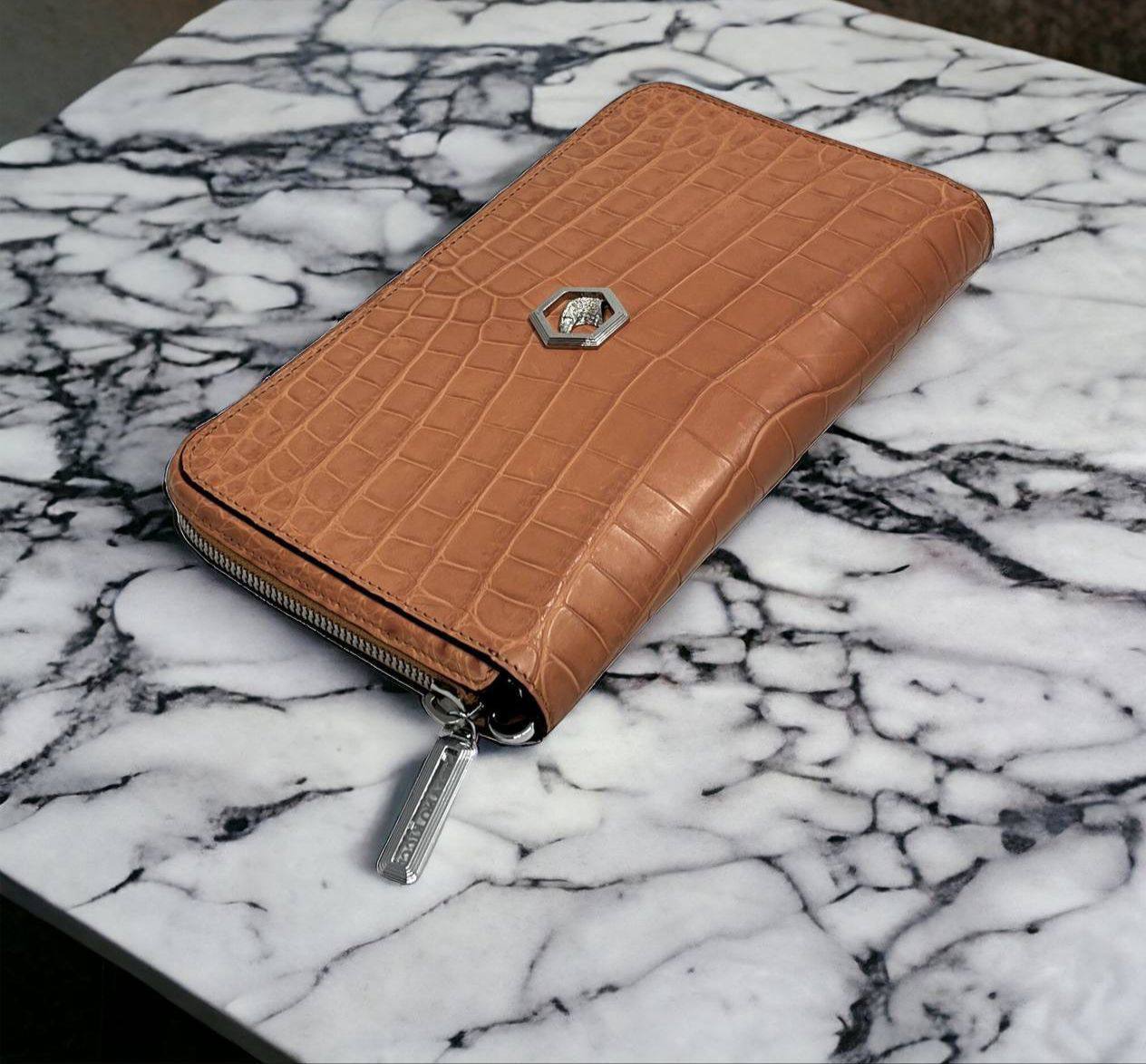 Коллекционное портмоне из крокодиловой кожи Stefano Ricci BP-45599 Коллекционное портмоне из крокодиловой кожи Stefano Ricci BP-45599