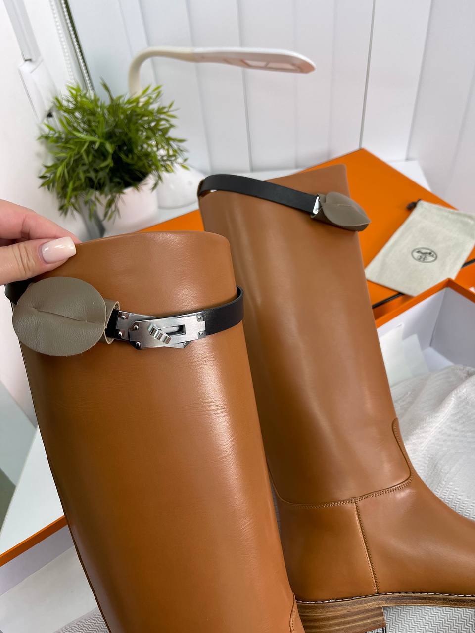 Коллекционные сапоги Hermes BP-22679 Коллекционные сапоги Hermes BP-22679