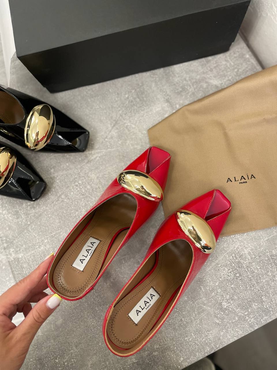 Коллекционные туфли Alaia BP-51991 Коллекционные туфли Alaia BP-51991