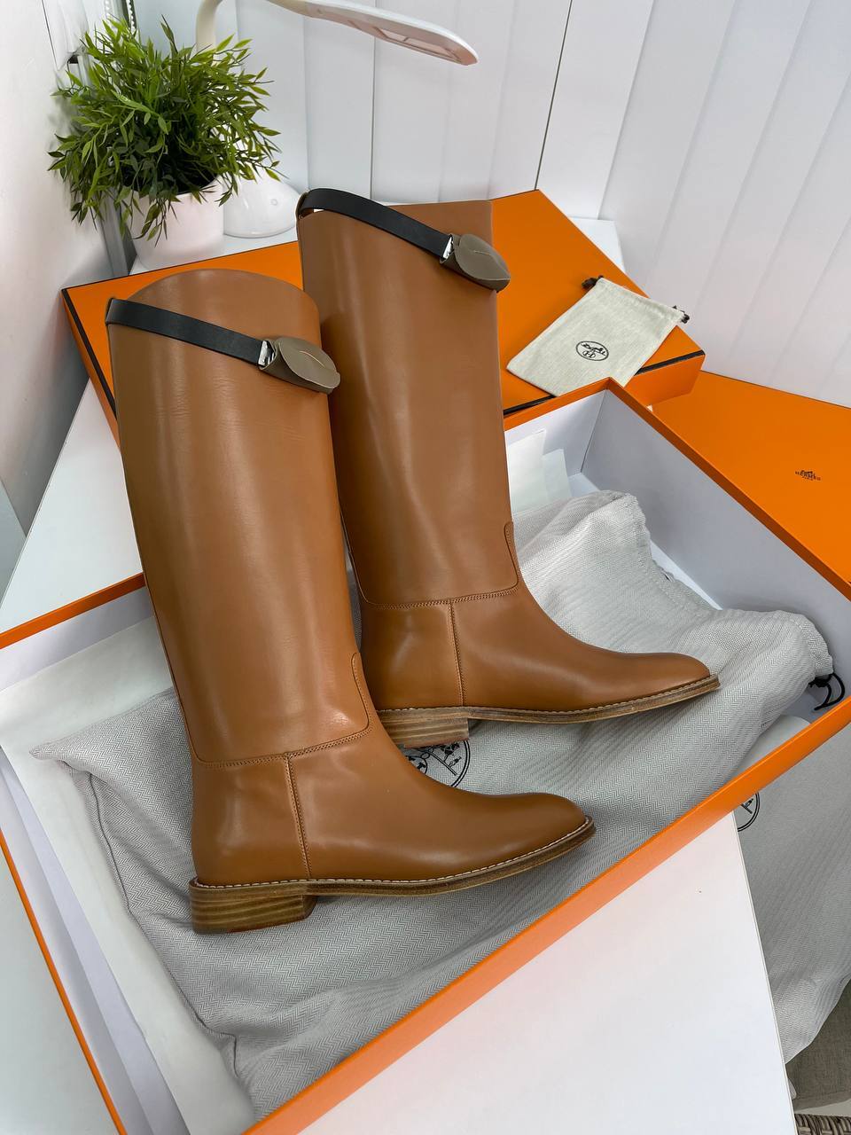 Коллекционные сапоги Hermes BP-22679 Коллекционные сапоги Hermes BP-22679