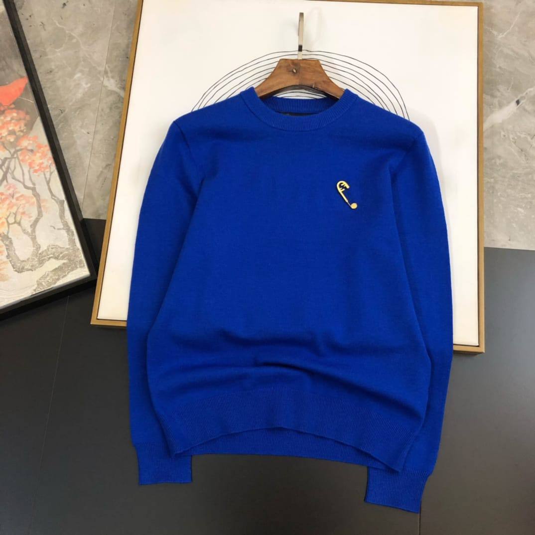 Свитер мужской Versace BP-22639 повседневный Свитер мужской Versace BP-22639 повседневный