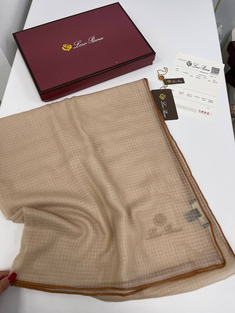 Повседневный палантин Loro Piana BP-21853 Повседневный палантин Loro Piana BP-21853