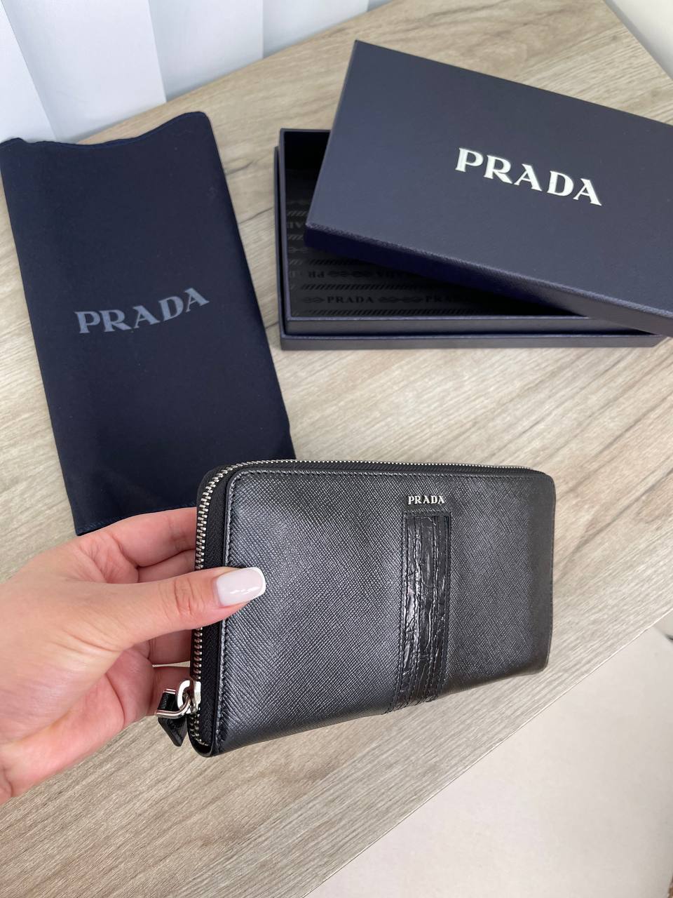 Люкс портмоне Prada BP-14358 Люкс портмоне Prada BP-14358