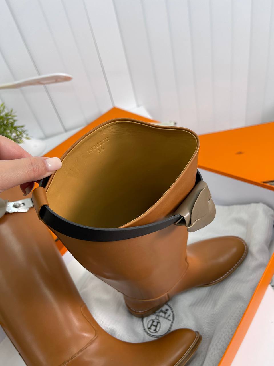 Коллекционные сапоги Hermes BP-22679 Коллекционные сапоги Hermes BP-22679