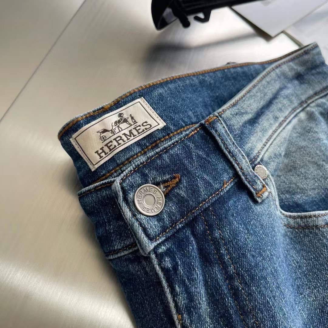 Джинсы Hermes BP-21881 премиум-класса Джинсы Hermes BP-21881 премиум-класса