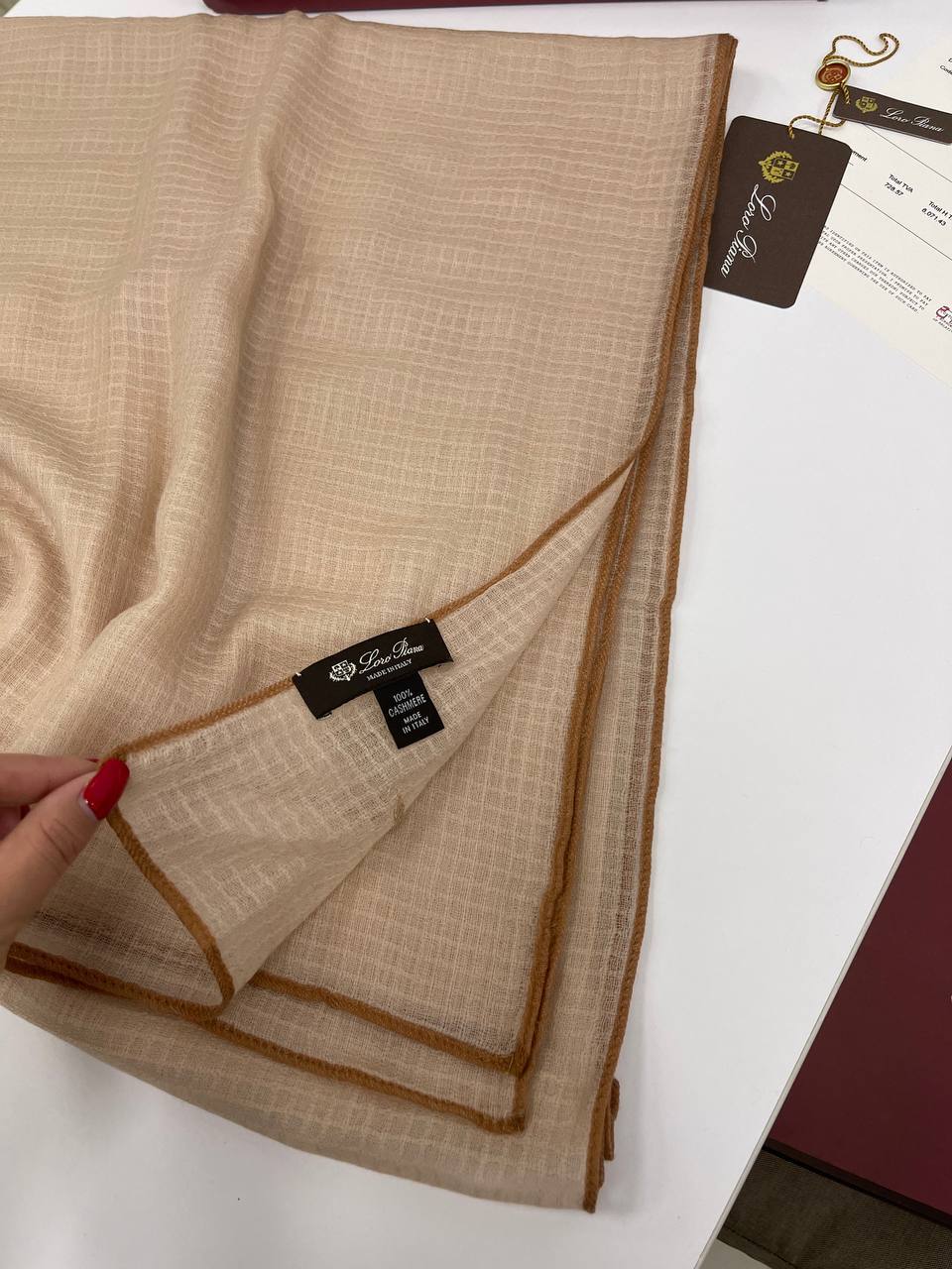 Повседневный палантин Loro Piana BP-21853 Повседневный палантин Loro Piana BP-21853