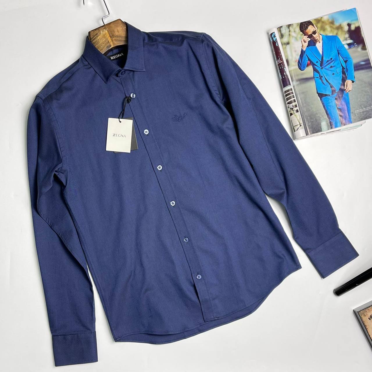 Рубашка эксклюзивная ZEGNA BP-22169 Рубашка эксклюзивная ZEGNA BP-22169