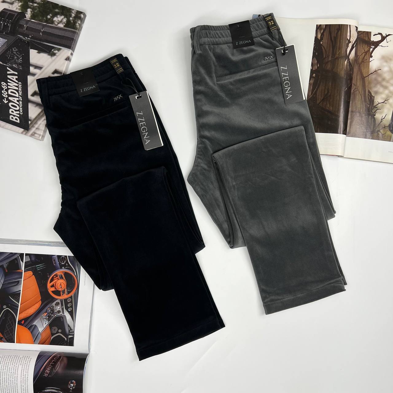 Базовые брюки ZEGNA BP-22524 Базовые брюки ZEGNA BP-22524