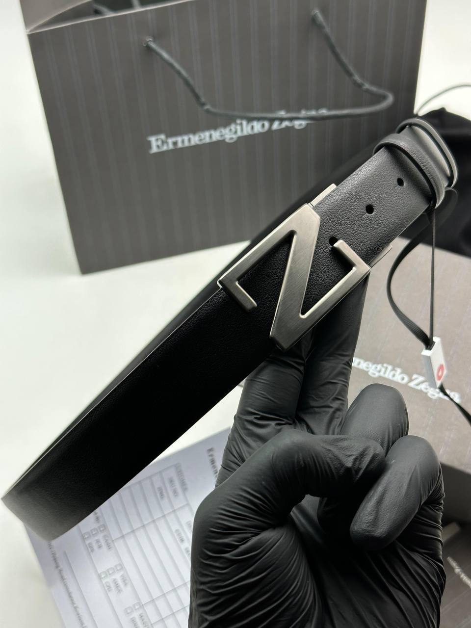 Ремень мужской ZEGNA премиальный BP-47492 Ремень мужской ZEGNA премиальный BP-47492