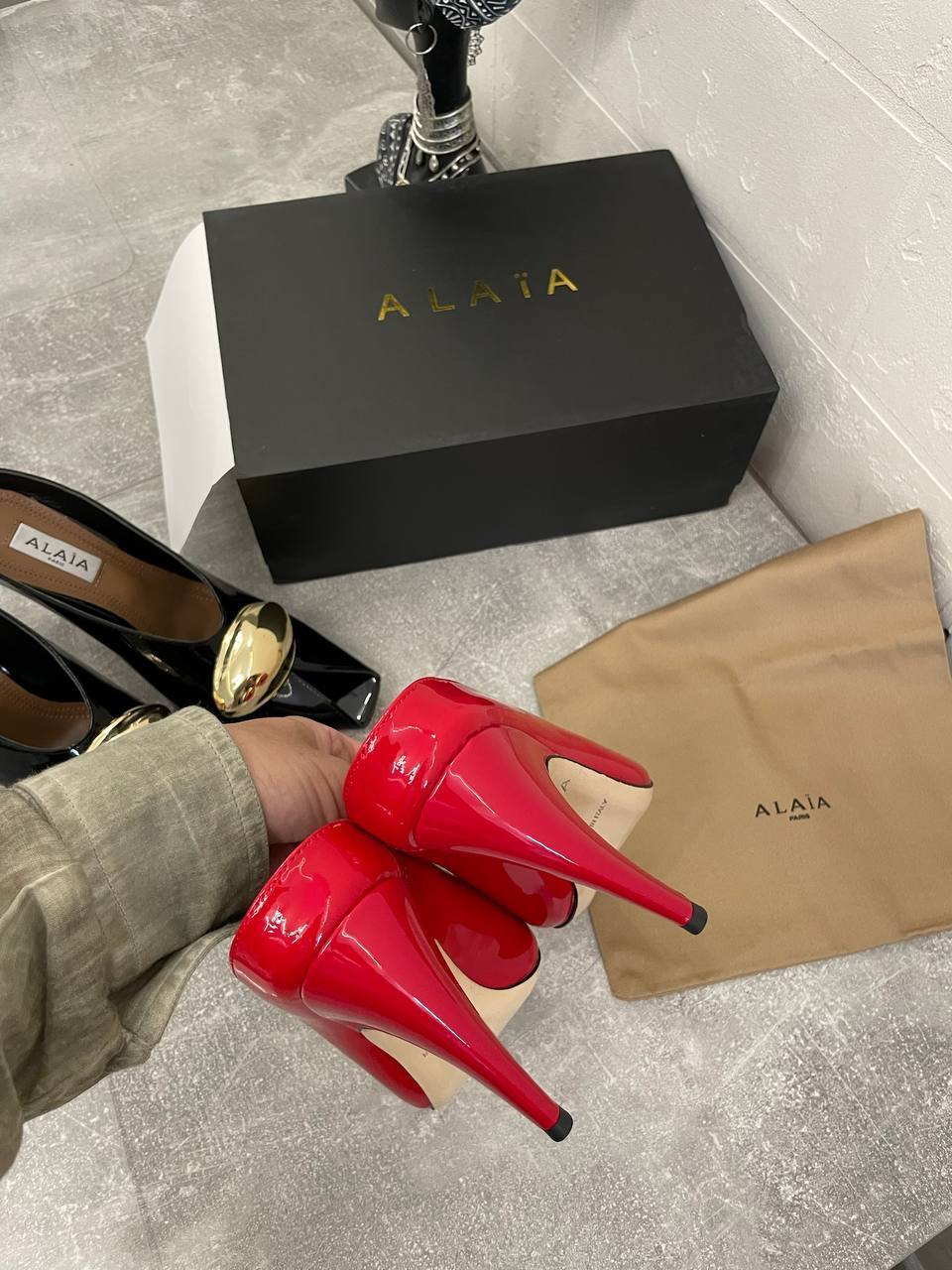 Коллекционные туфли Alaia BP-51991 Коллекционные туфли Alaia BP-51991